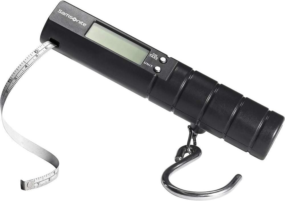 Samsonite Electronic Luggage Scale, Black, One Size