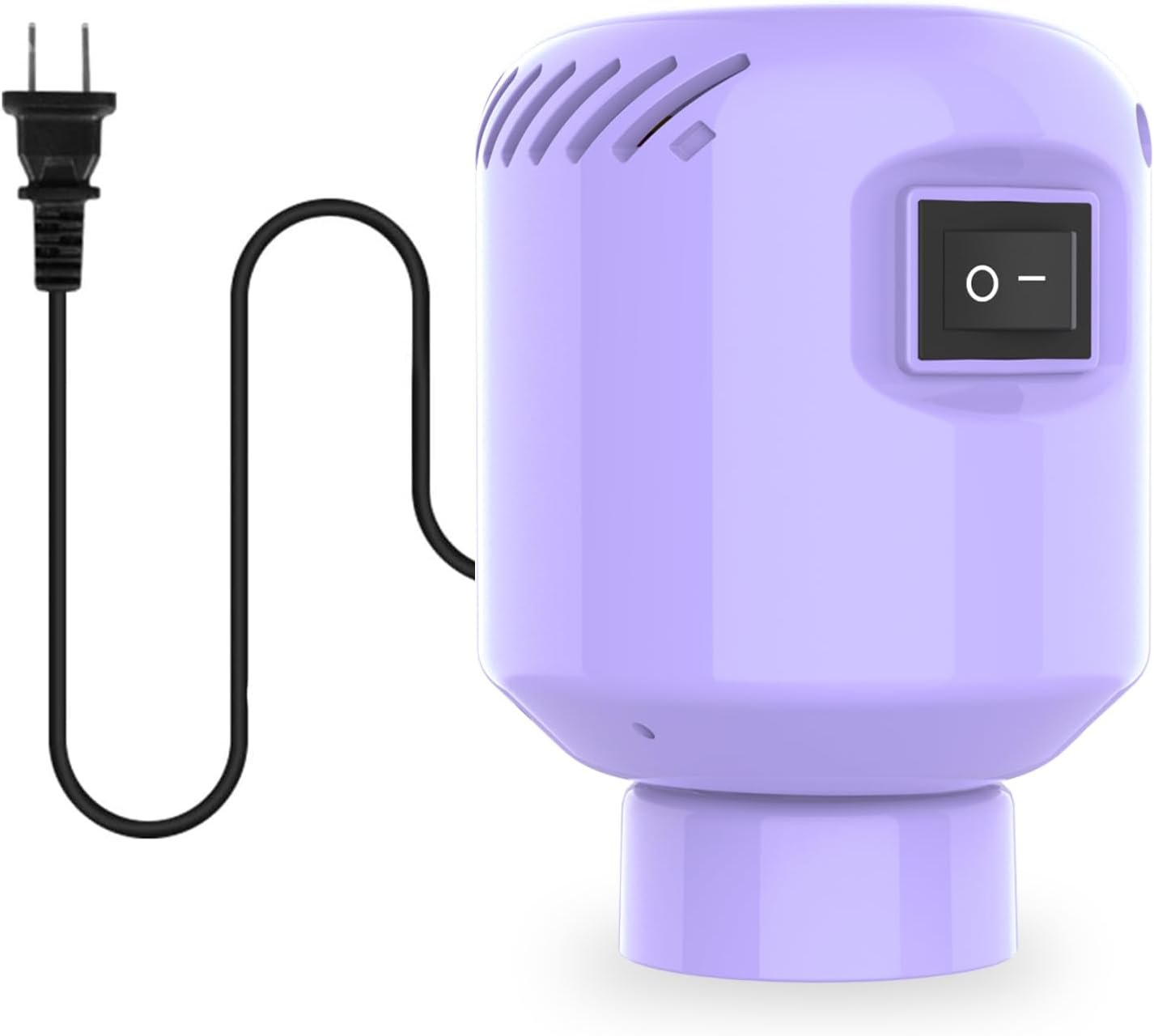 Electric Pump for Vacuum Storage Bags, Travel Vacuum Pump for Various Vacuum Seal Bags Portable Vacpack Air Pump for Compression Clothing Blanket Luggage Purple (Storage Bag Not Included)