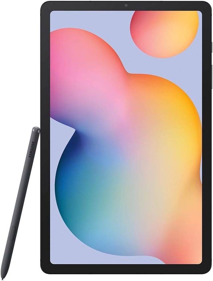 Samsung Galaxy Tab S6 Lite 10.4-inch , 64GB WiFi Tablet Oxford Gray – SM-P610NZAAXAR – S Pen Included (Renewed)