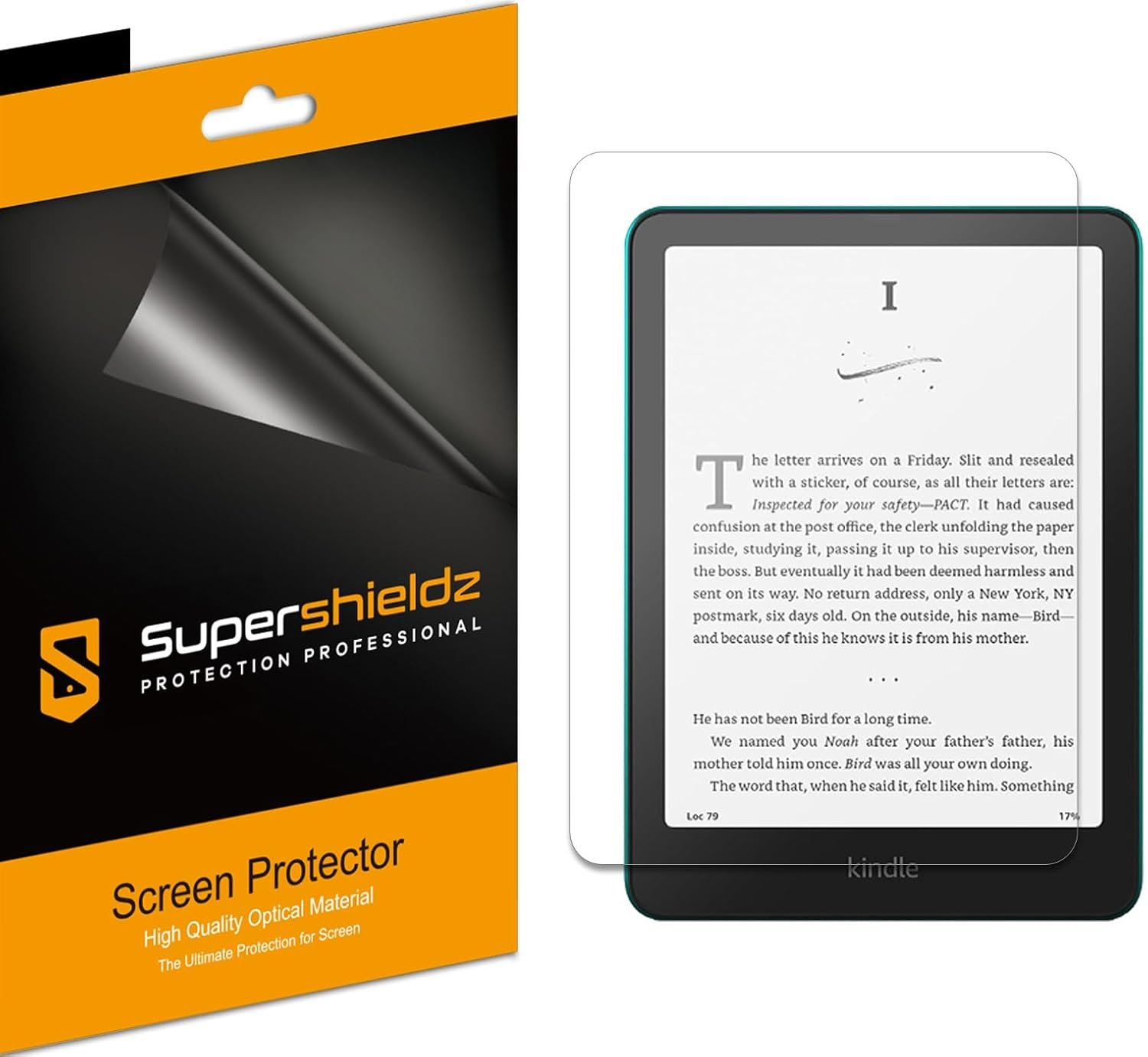 Supershieldz (3 Pack) Anti-Glare (Matte) Screen Protector for all-New Kindle Paperwhite & Kindle Paperwhite Signature Edition 7-inch (12th Generation – 2024 release)