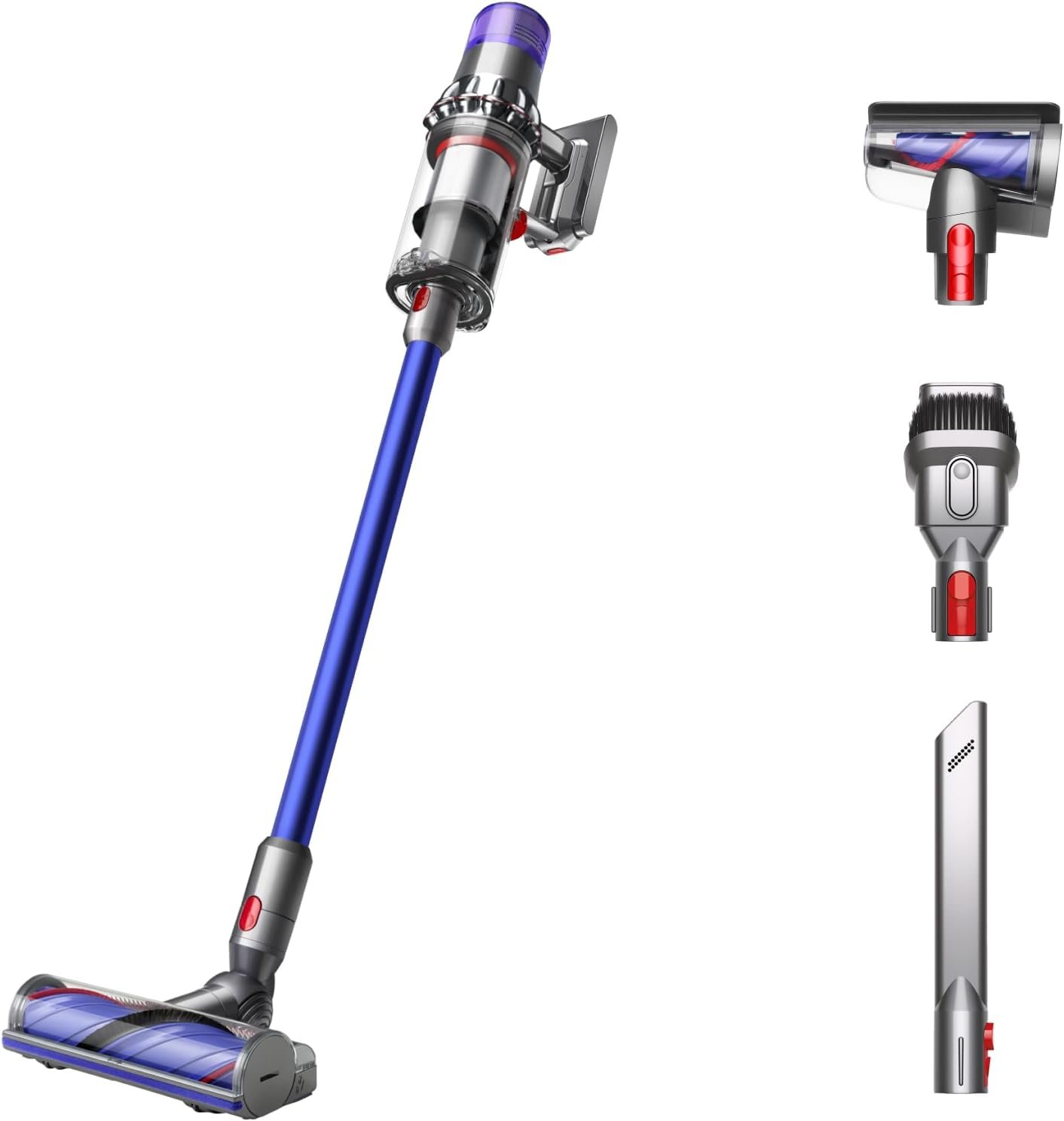 Dyson V11 Cordless Vacuum, 185AW, 3 Power Modes, Up to 60 Minutes,² Deep Cleans Hard Floors and Carpets, Detangles pet Hair, Converts to Handheld