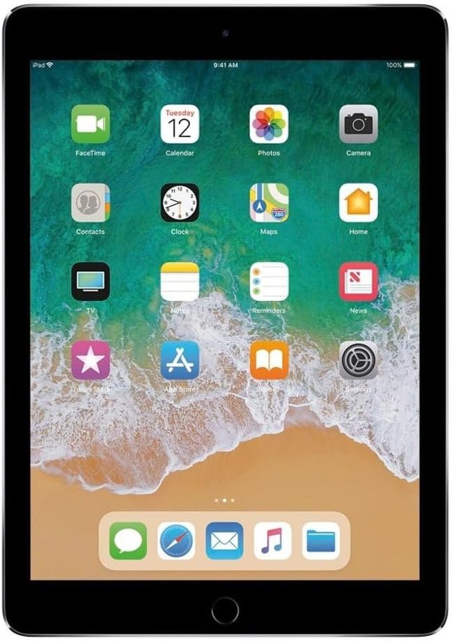 Apple iPad Pro 9.7-inch (128GB, Wi-Fi, Space Gray) 2016 Model – (Renewed)