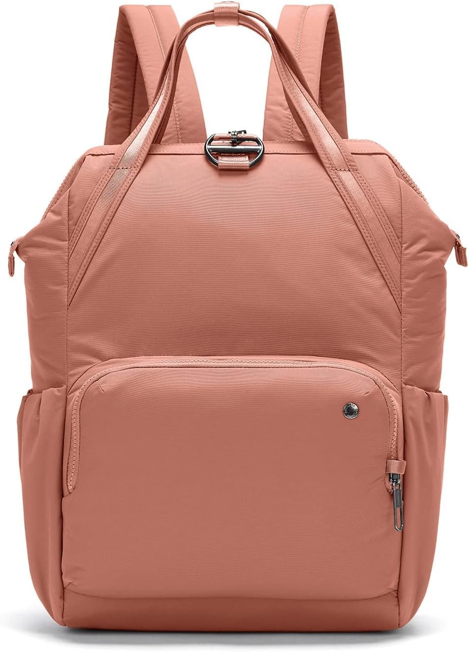 Pacsafe Women’s Citysafe CX 17L Anti Theft Backpack-Fits 16 inch Laptop, ECONYL Rose, One Size