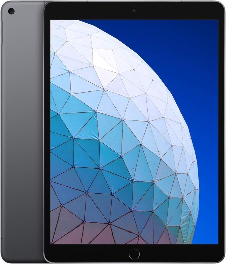 Apple 2019 iPad Air 3rd Gen, 10.5-inch, Wi-Fi + Cellular, 64GB, Space Gray (Renewed)