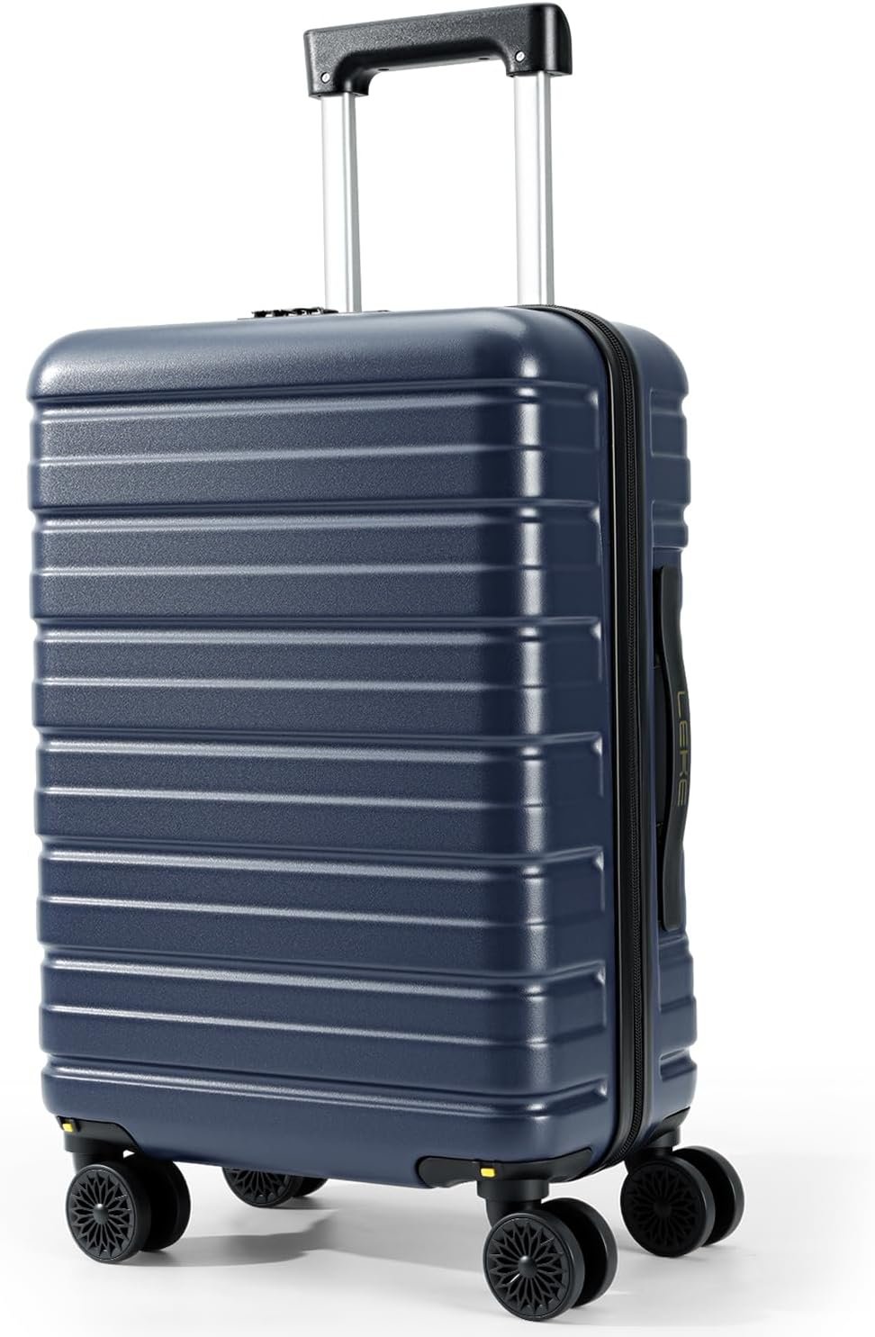 Lekesky 16 Inch Underseat Carry On Luggage Airline Approved, Hard Shell Suitcase with TSA Lock, Lightweight Spinner Wheels Durable ABS Compact Carry-On for Travel Weekend Trips Men Women, Blue