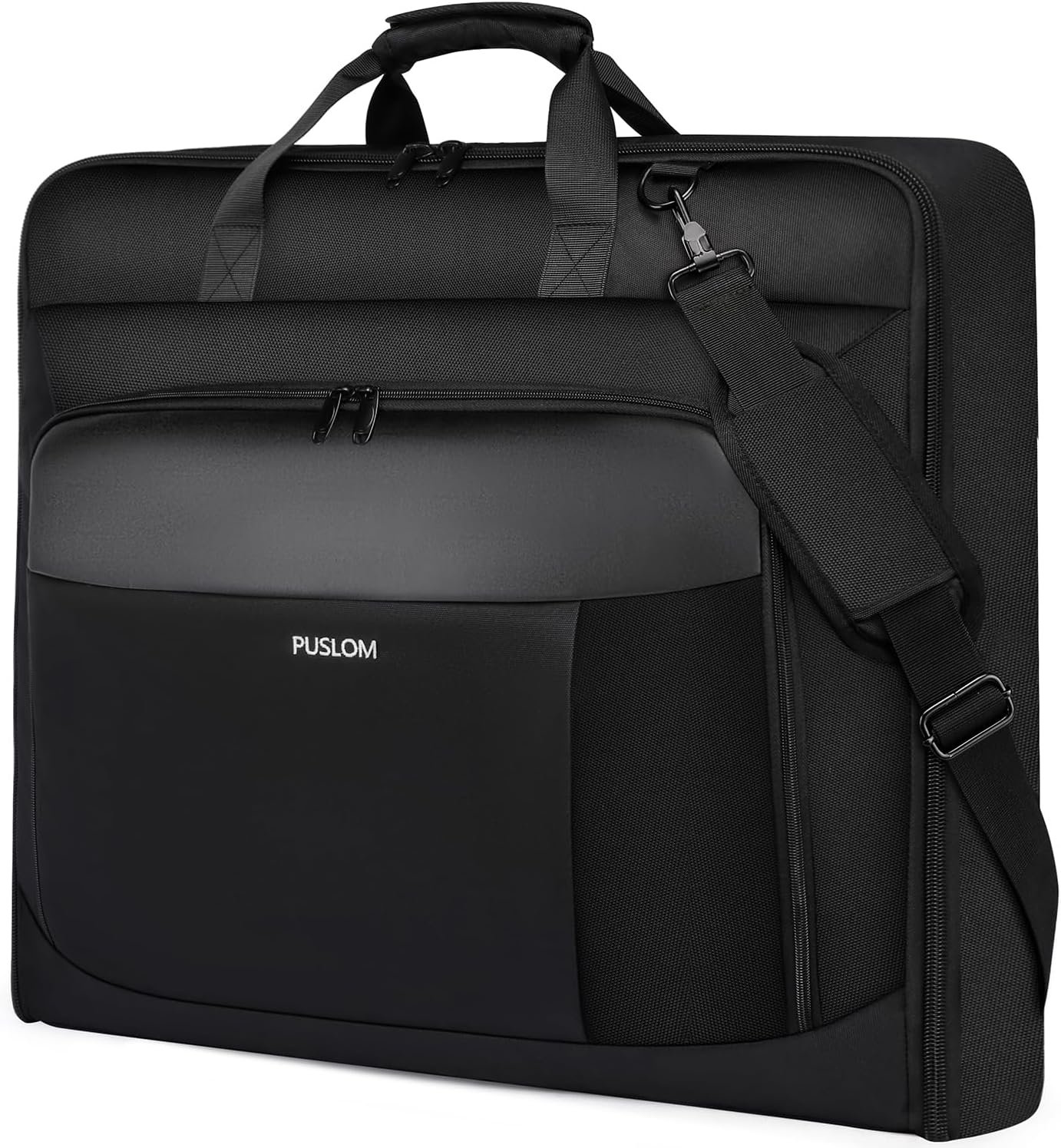 Garment Bag Travel Suit Bag Large 40-Inch Carry on Bag Up to 3 Suits,2 in 1 Hanging Luggage Bags, Fits 15.6Inch Laptop