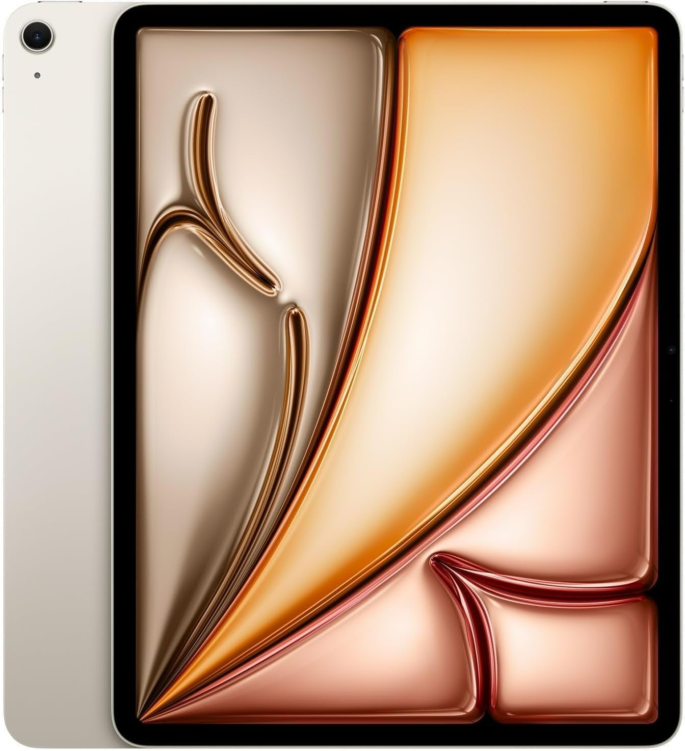 2025 Apple iPad Air with Apple M3 Chip (13-inch, Wi-Fi + Cellular, 512GB) – Starlight (Renewed Premium)