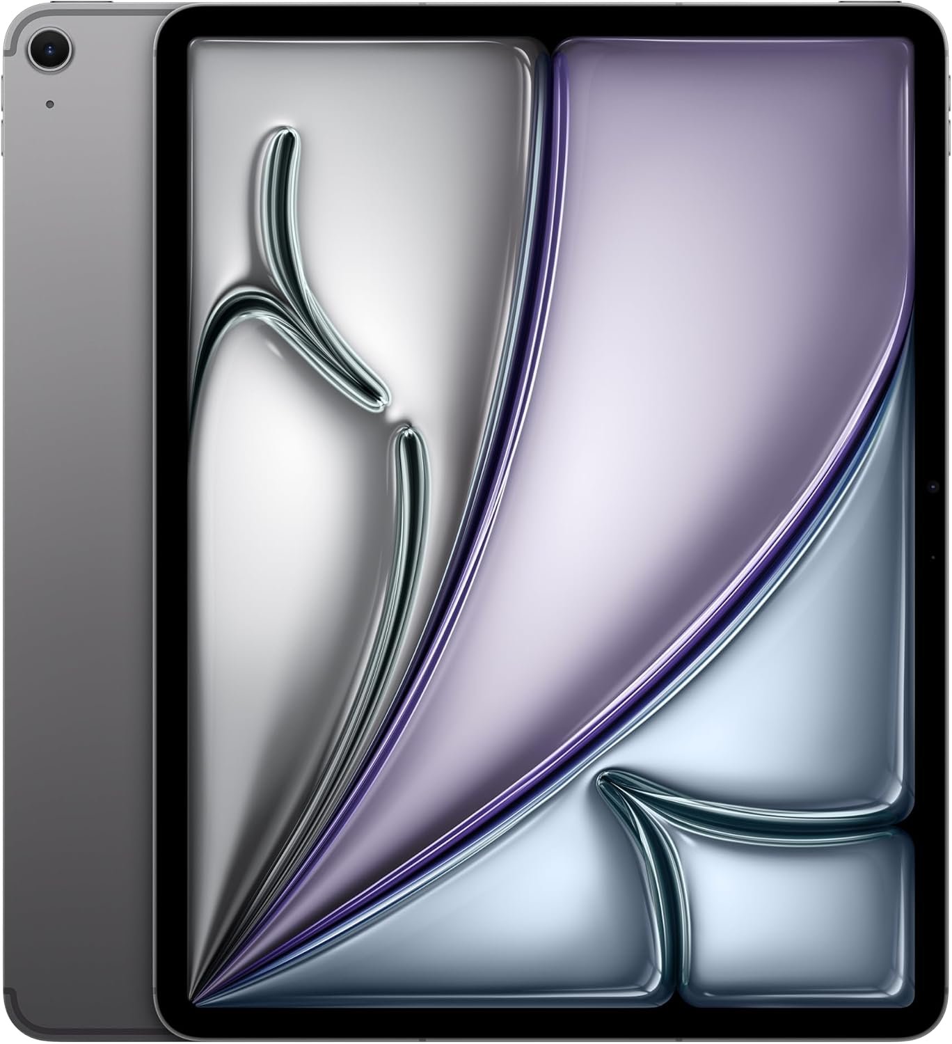 Apple 2024 iPad Air (13-inch, Wi-Fi + Cellular, 128GB) – Space Gray (Renewed)