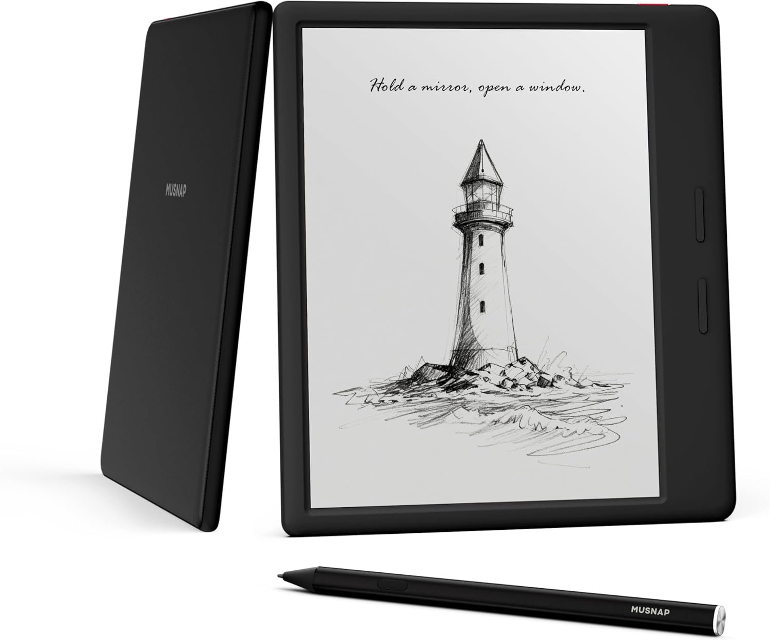 Ocean 64GB+4GB 7”eBook Reader Supports Handwriting, 7”E-Ink Paper Tablet with Long Battery Life for Reading and Writing (Not Included Musnap Stylus Pen)