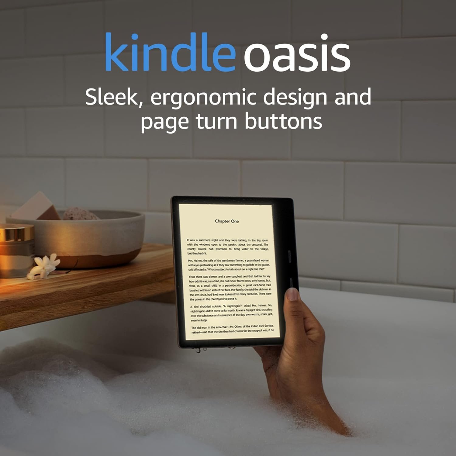 International Version – AT&T – Kindle Oasis – With 7” display and page turn buttons – 32 GB, Graphite – Free 4G LTE + Wi-Fi