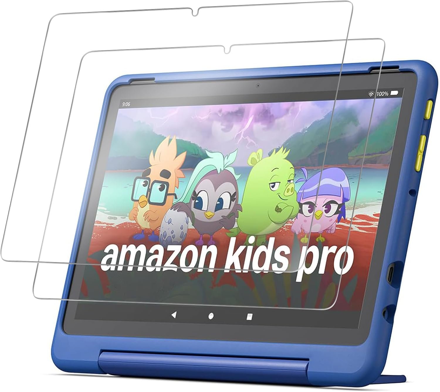 Screen Protector for 10 Kids Pro/ 10 Kids Tablet 9H Tempered Glass | 9H Hardness, Anti Scratch, Anti Bubble, 2 Pack