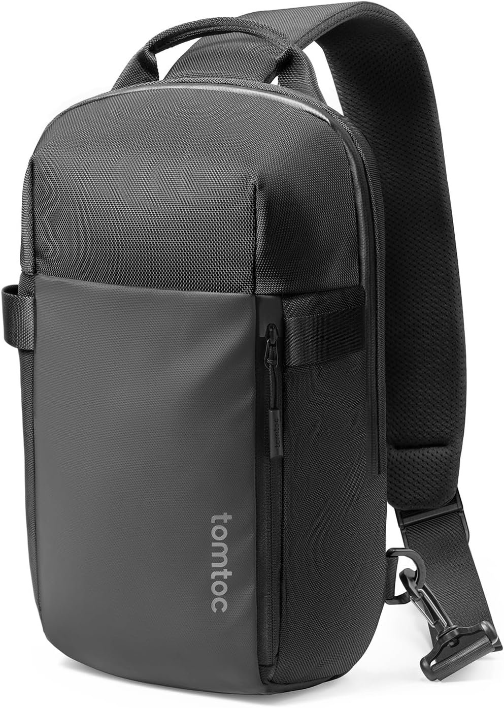 tomtoc 7L Sling Backpack Crossbody Bag for Men Women, EDC Daypack Chest Shoulder bag for 14-inch MacBook Pro M5 Pro/Max, 13″ MacBook Air/Neo, 13″ iPad Air M4/Pro M5, Organized, Daily Use, Work, Travel