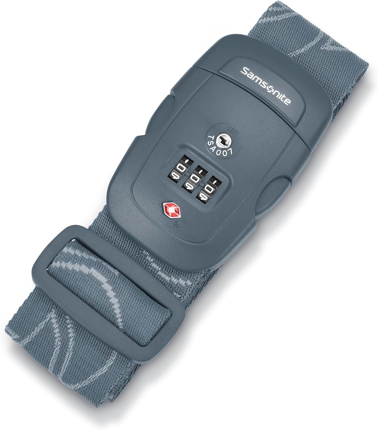 Samsonite 3-Dial Combination Lock, TSA Approved Travel Lock, State Blue