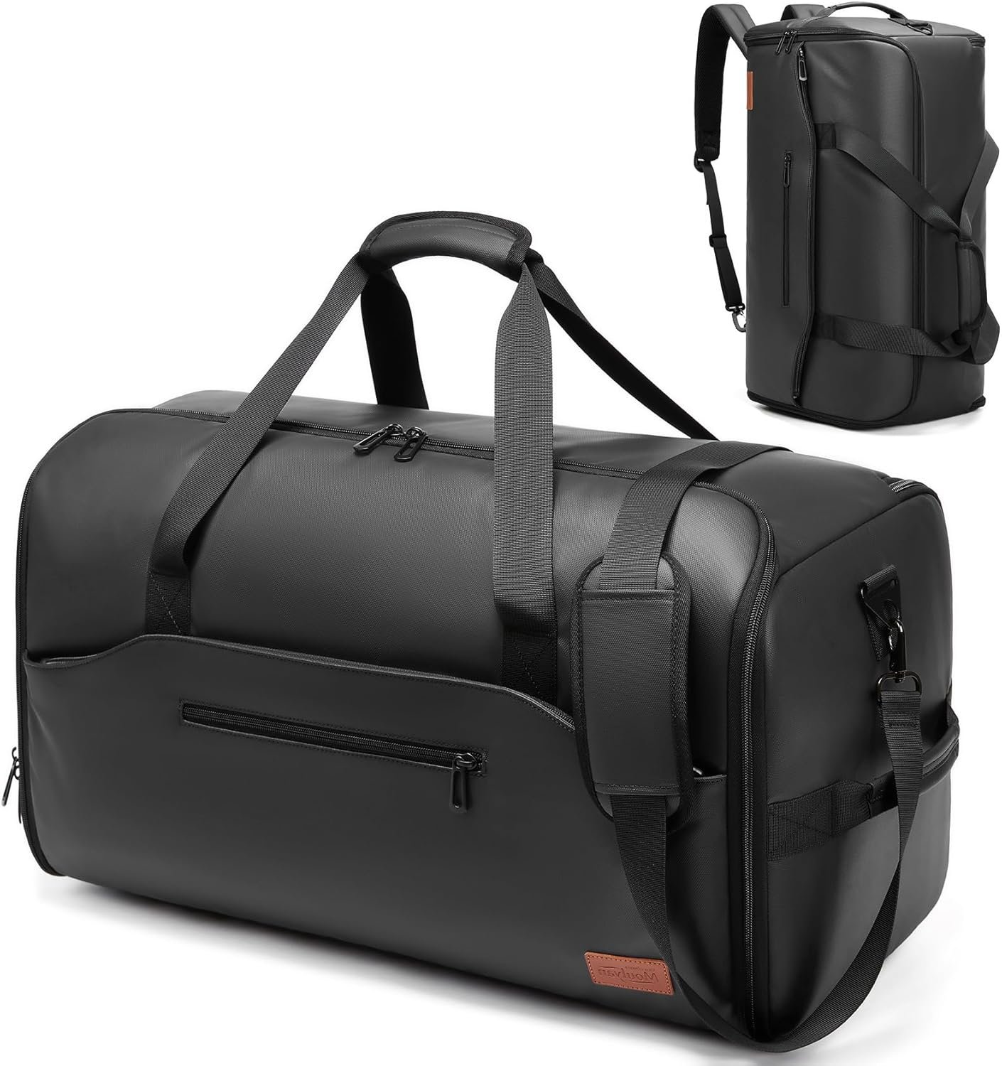 Garment Bags for Travel,45L Carry on Convertible Garment Duffle bag for Men Women – 3 in 1 Hanging Suit Travel Bag with Shoulder Strap