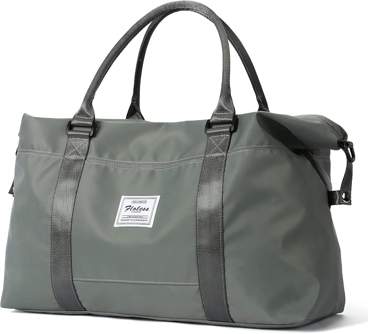 Travel Duffel Bag, Carry On Overnight Weekender Bags for Women | Travel Bag with Wet Pocket & Trolley Sleeve, For Spirit Airlines 18x14x8 Personal Item Bag