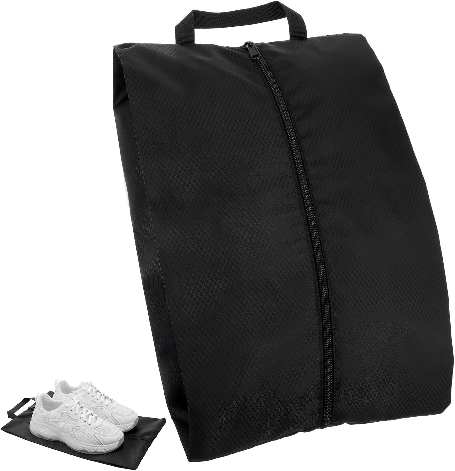 Shoe Bag Odor Smell Proof Shoe Bags Water-Resistant Travel Friendly Shoes Bag with Zipper Absorbing Foldable Water-Resistant Shoes Pouch for Men Women Gym Spikes Golf Baseball