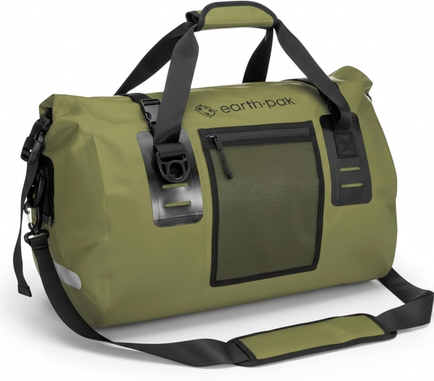 Earth Pak Waterproof Duffel Bag – Heavy Duty Motorcycle Dry Bag with Large Storage Space Perfect for Traveling, Camping, Kayaking, Fishing & Canoeing Bag 50L/70L/90L/120L Sizes