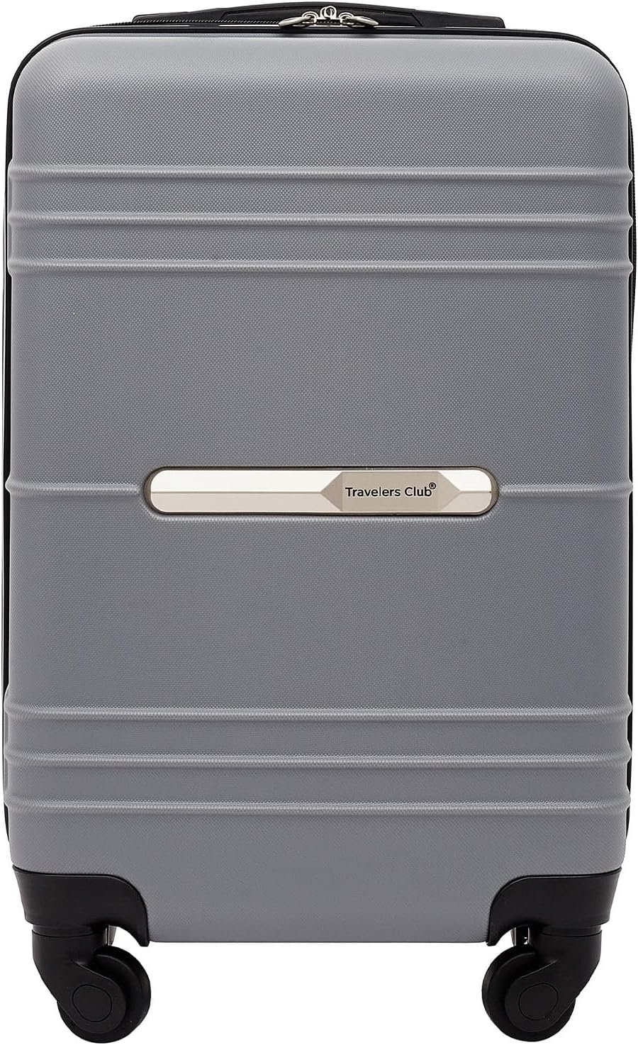 Travelers Club 22″ Richmond Spinner Carry-On Luggage, Charcoal