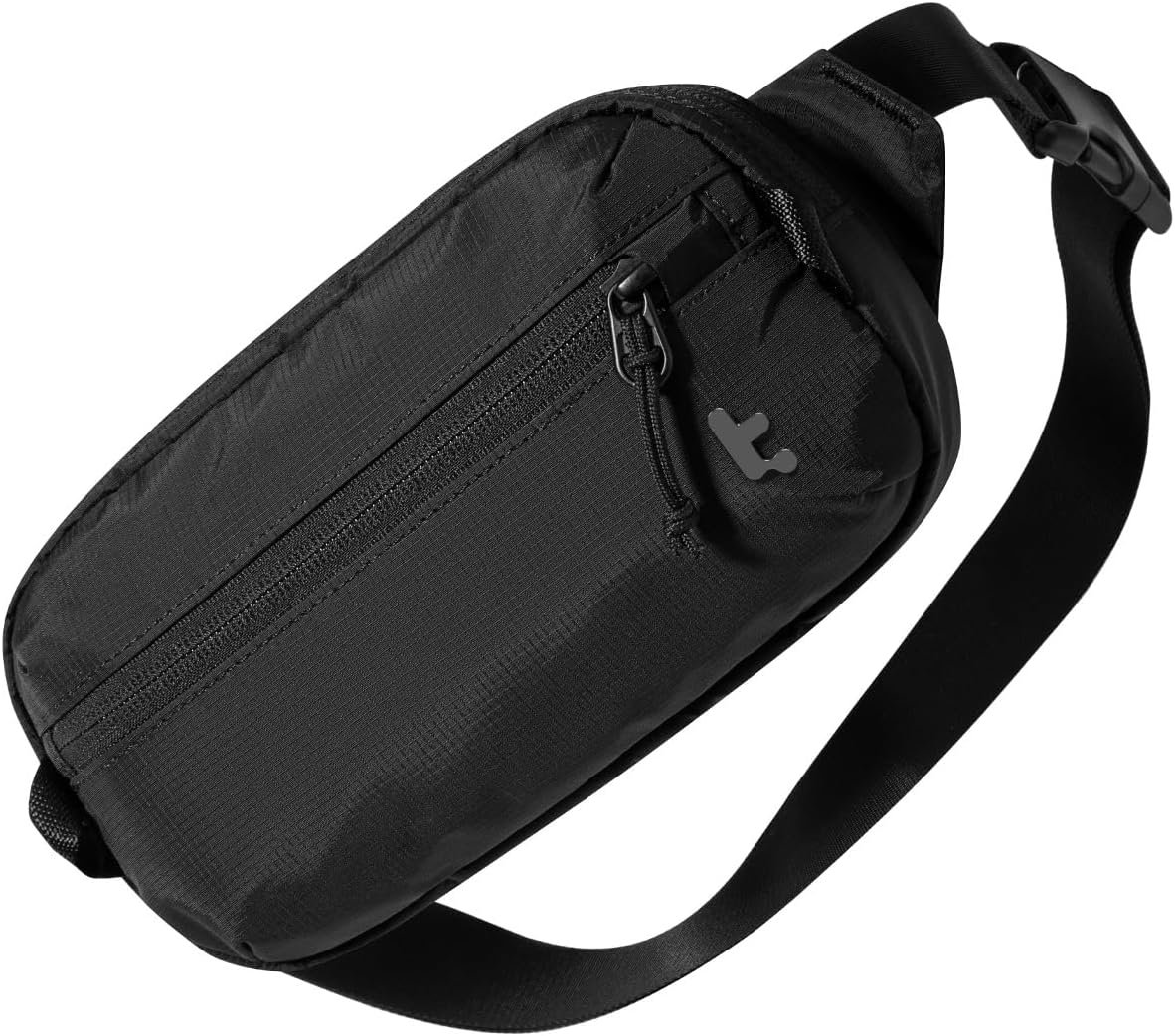 tomtoc 1.5L Sling Bag with RFID Blocking, Crossbody Bag Minimalist Chest Shoulder Pack for Men and Women, Water-resistant Lightweight Casual Waist Fanny Pack for Travel, Daily Use