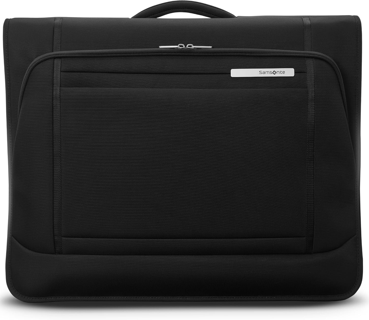 Samsonite UpLIFT 23” Bifold Garment Bag – Includes Wet Pocket and StackIt Strap™ Bi-Fold Bar To Prevent Creases – Tri-Fold Bar Option For Longer Items – Designed For Ultra Light Travel – Black