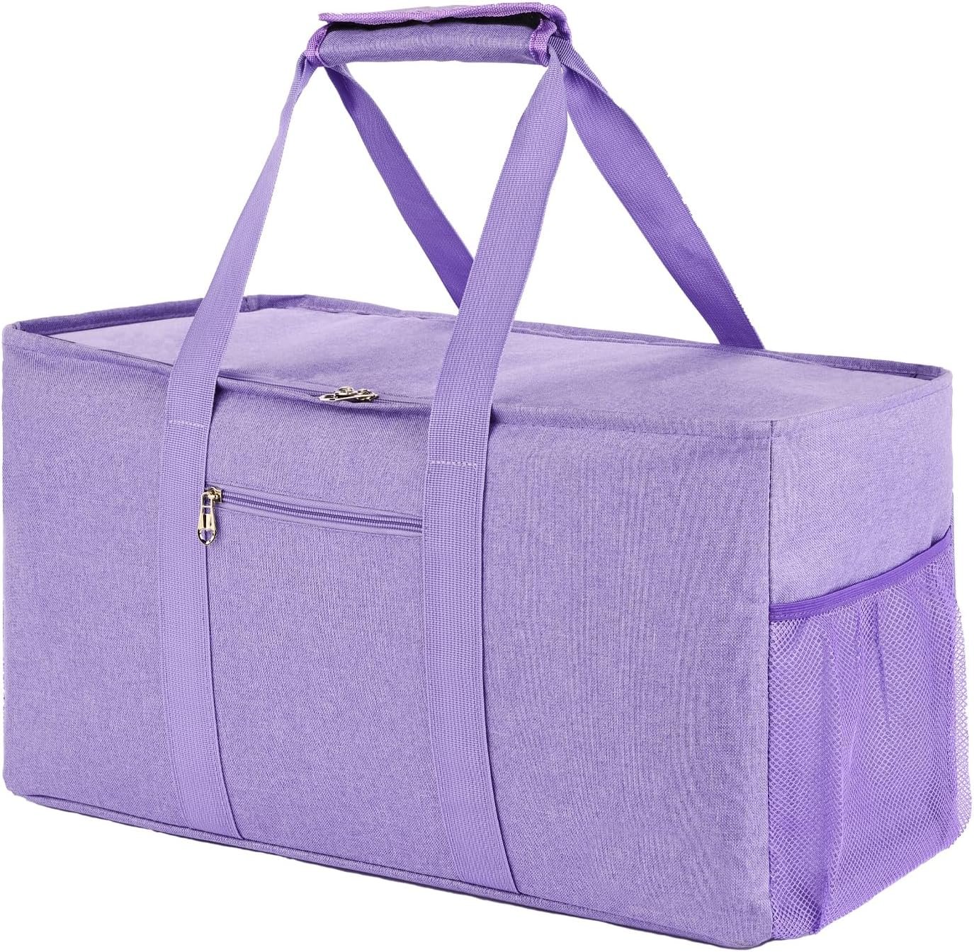 Extra Large Utility Tote, Waterproof Beach & Picnic Bag, Foldable & Reusable Storage