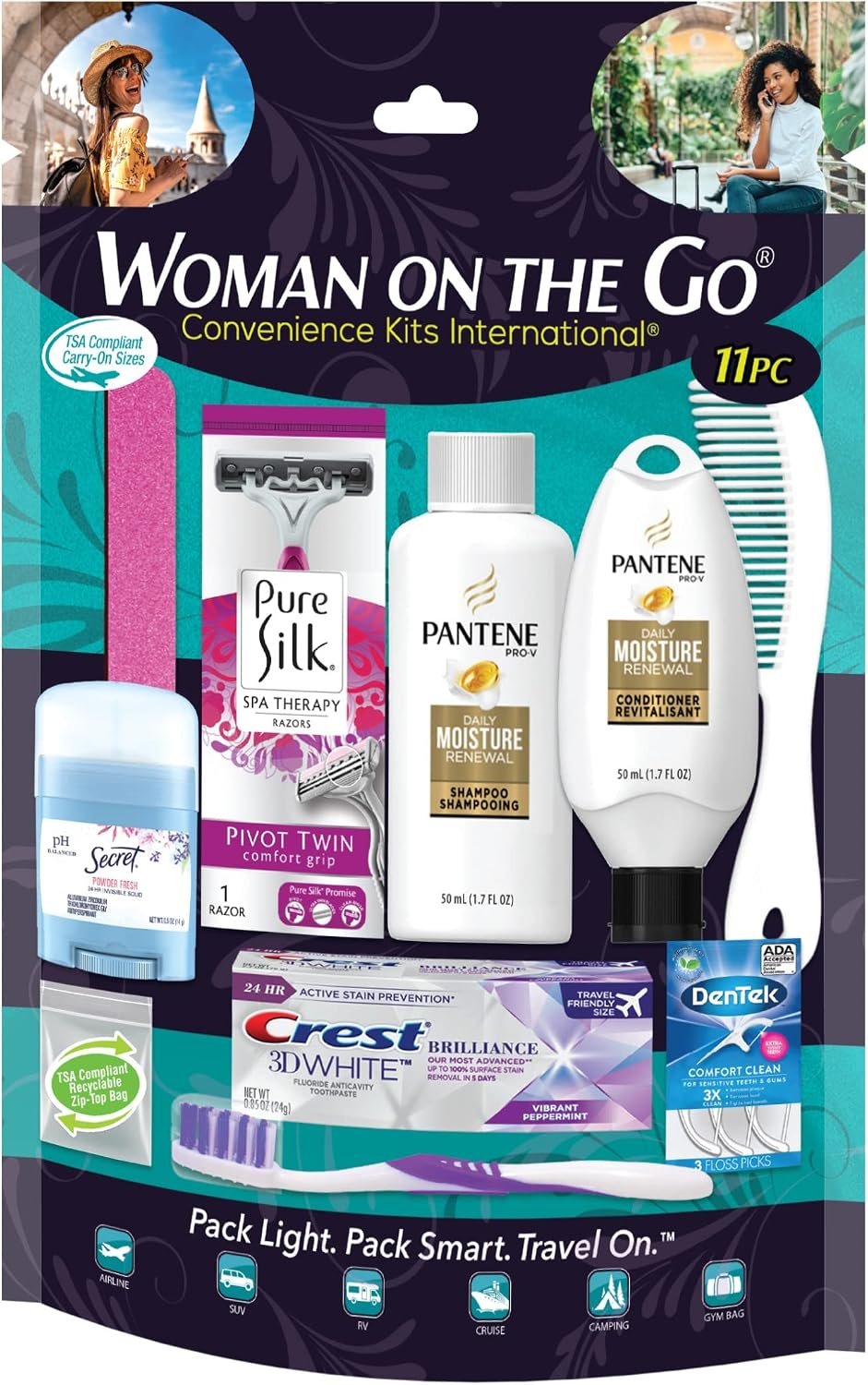 Convenience Kits International Women’s Kit, Multicolor