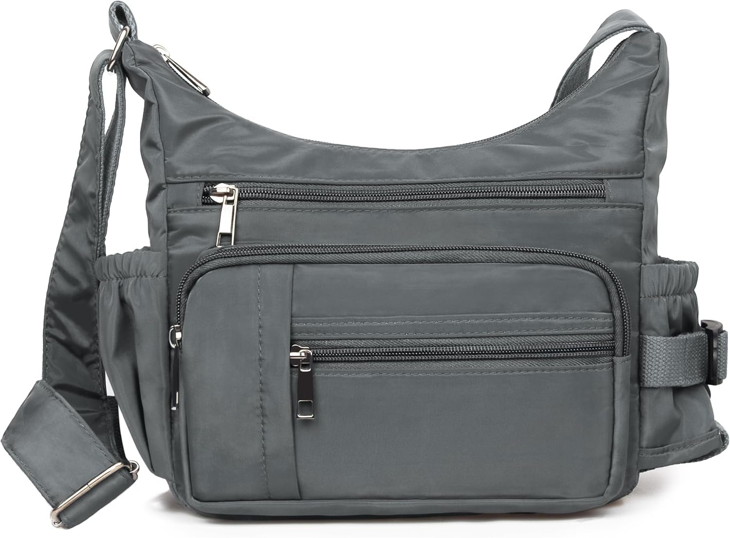 VOLGANIK ROCK RFID Anti Thief Crossbody Bag for Women Waterproof Shoulder Bag Messenger Bag Casual Nylon Purse Handbag