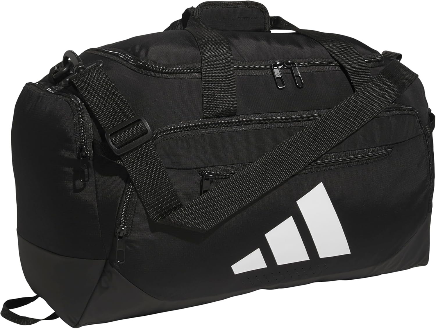 adidas Defender 5 Duffel Bag for Sports, Gym and Travel, Black, OSFA